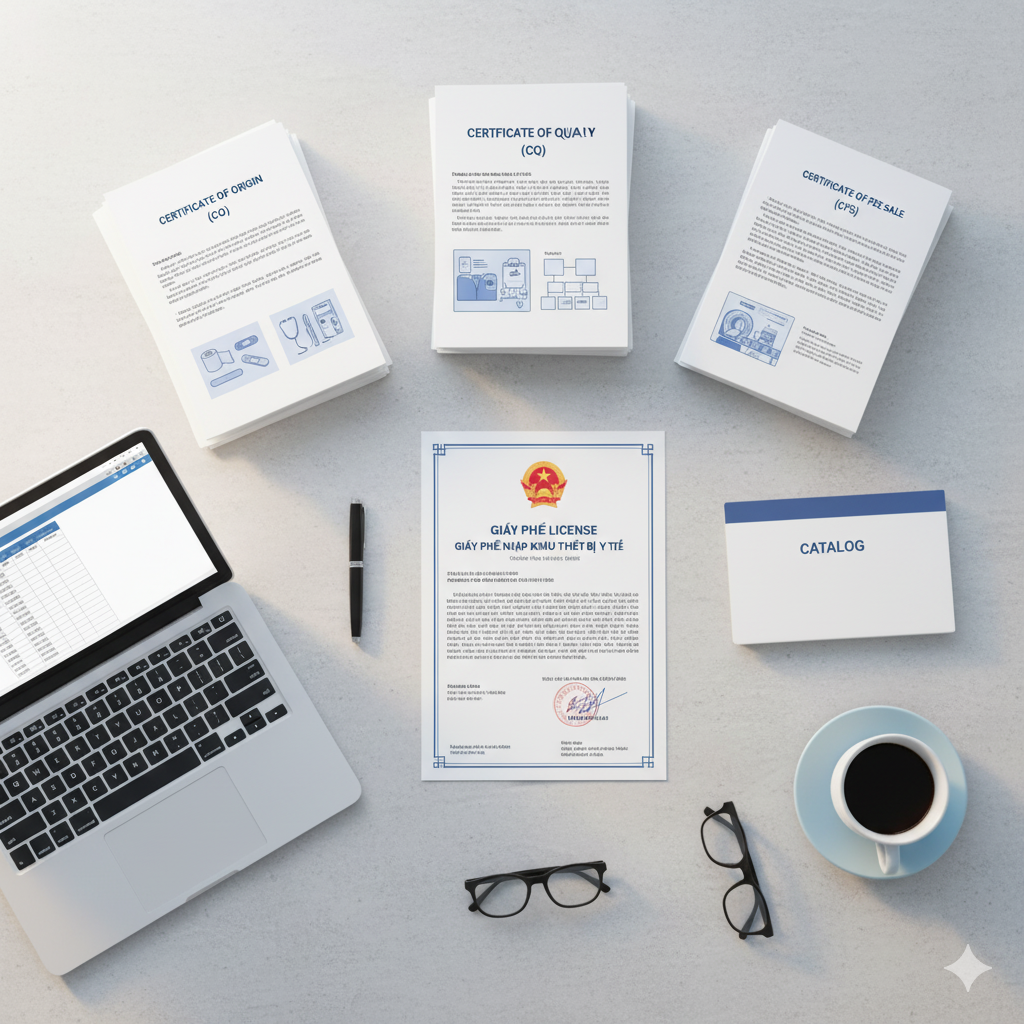 Xin Giấy Phép Nhập Khẩu Thiết Bị Y Tế
