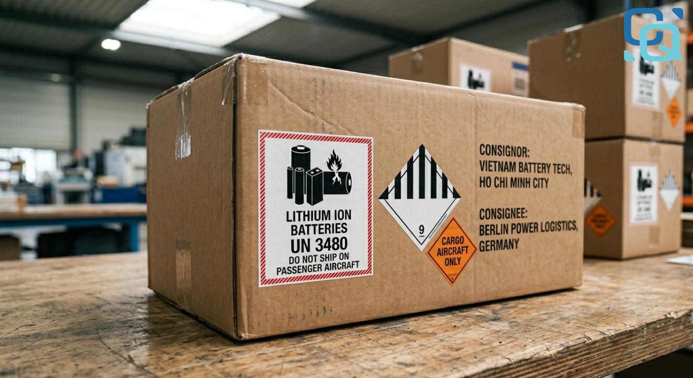 Vận Chuyển Pin Lithium Hàng Không