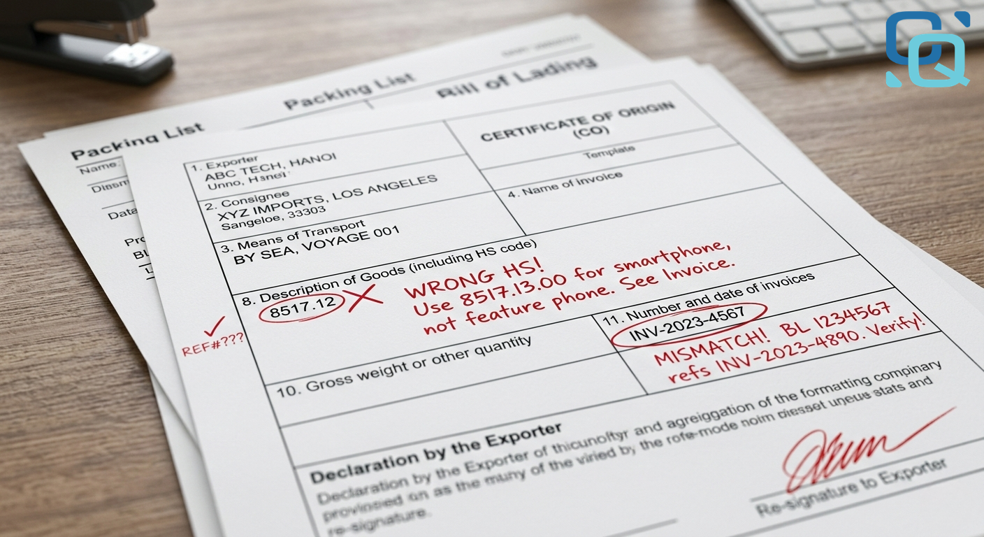 Làm Gì Khi C/O Bị Bác, Nguyên Nhân, Cách Xử Lý Và Mẫu Công Văn Giải Trình Hải Quan 2026