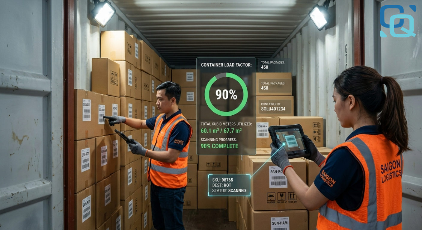 Logistics Xanh 2026: Cách tính Dấu chân Carbon cho lô hàng xuất khẩu đi EU