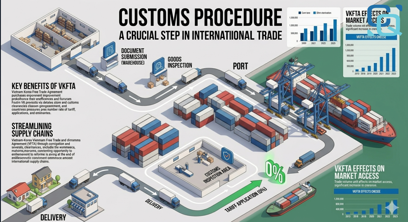 Toàn cảnh quy trình thủ tục hải quan từ A–Z