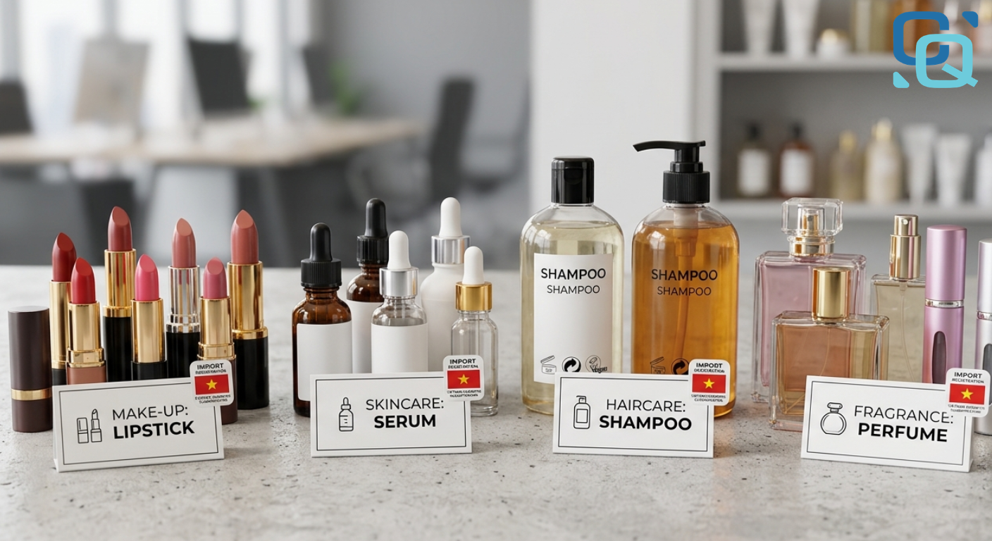 Phân loại mỹ phẩm đúng cách để áp HS code chính xác