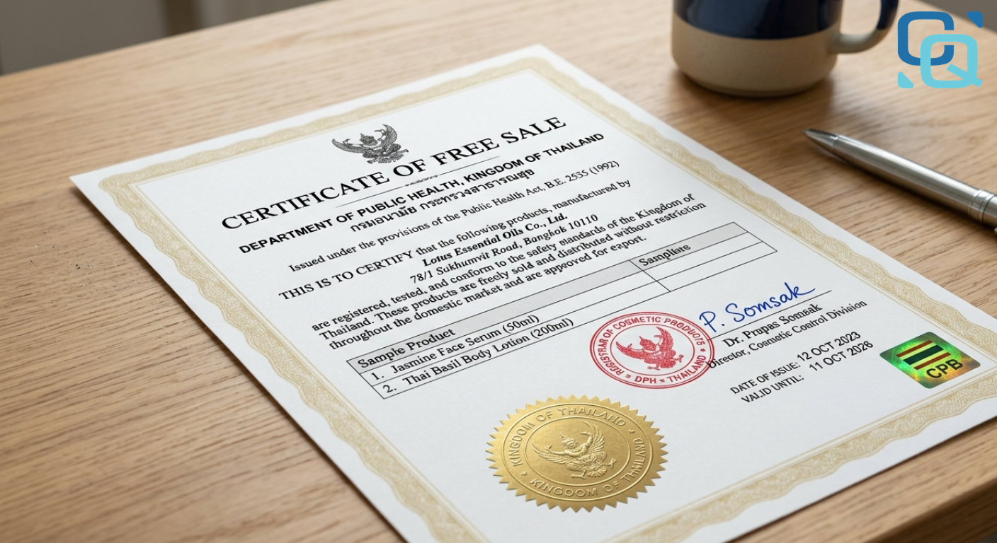 Sai một chi tiết nhỏ — hồ sơ mỹ phẩm có thể bị trả về toàn bộ