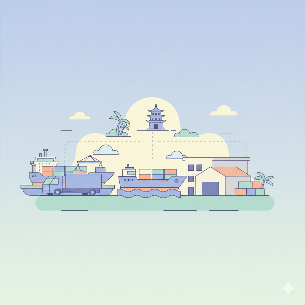 베트남으로 물품을 수입할 때 물류 비용을 최적화하는 방법